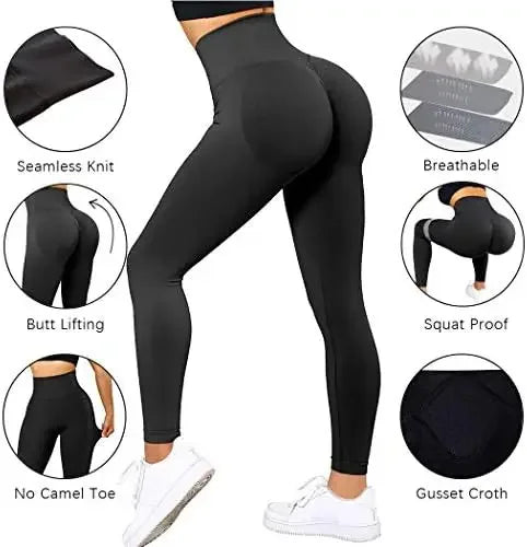 Pants Women High Waist Push Up Leggings Tight Buttocks