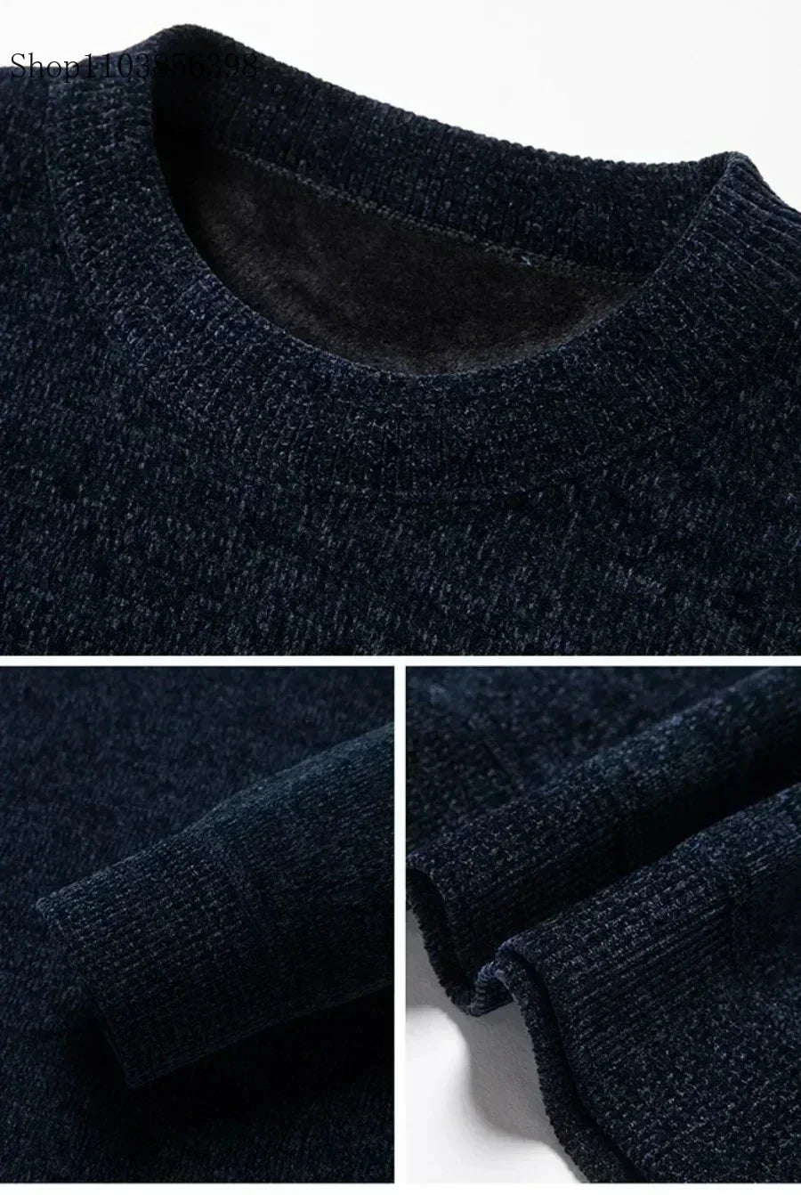 2025 New Men's Thickened Sweater