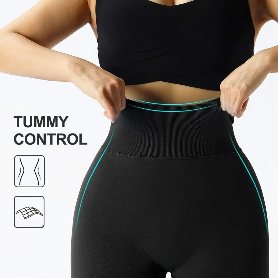 Pants Women High Waist Push Up Leggings Tight Buttocks