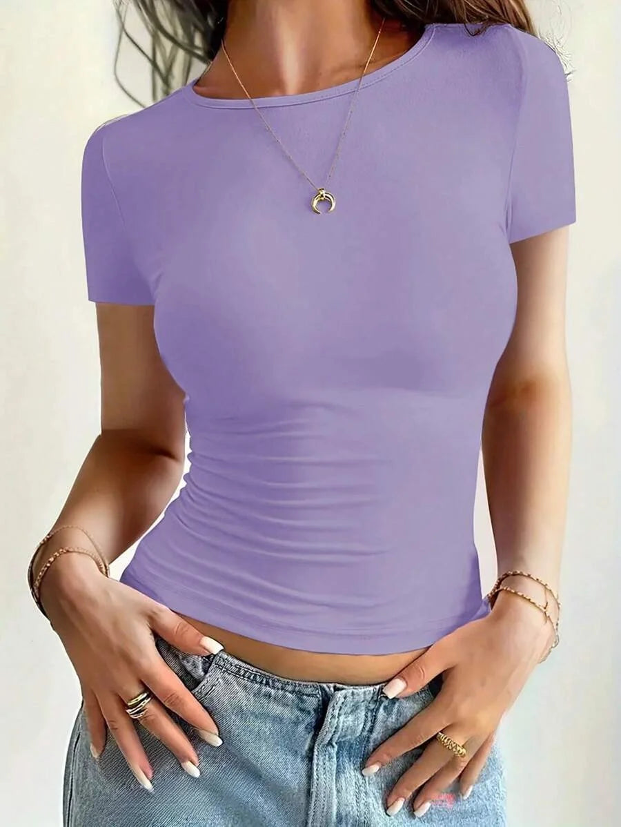 Womens Basic T-Shirts 2025