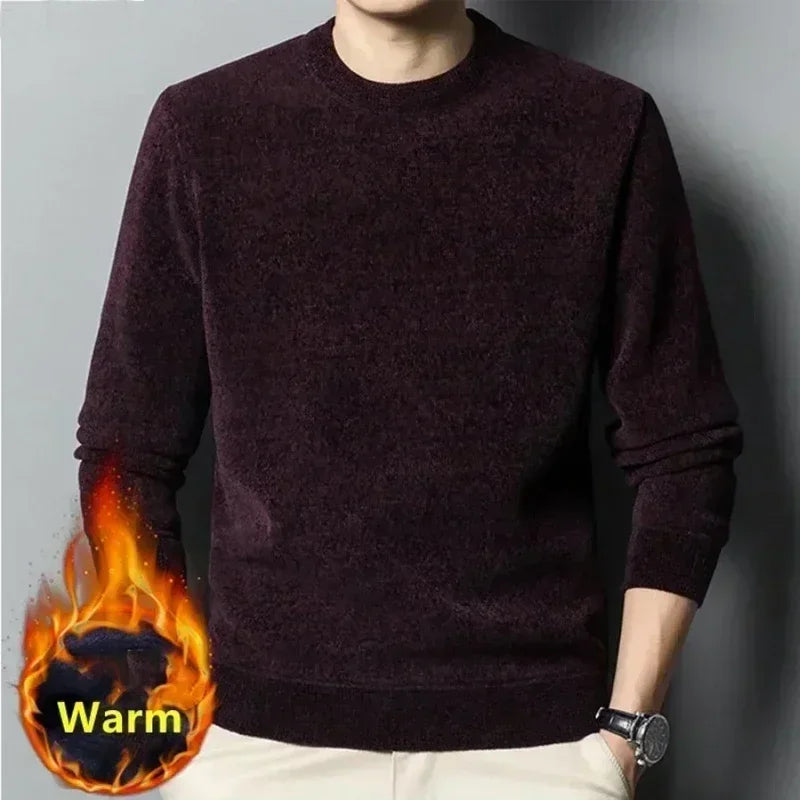 2025 New Men's Thickened Sweater